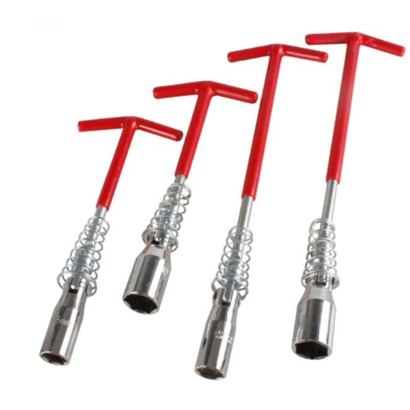 Spark Plug Socket Set - ユニバーサルスパークプラグツールレンチ,自動車修理用360度回転ソケット,14mm, 16mm, 21mm