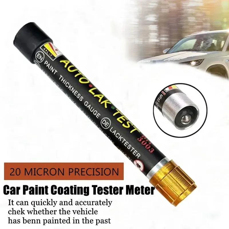 車の塗装厚さテスター メーターゲージ 自動車塗装クラッシュチ - Paint Thickness Gauge のレビューと価格