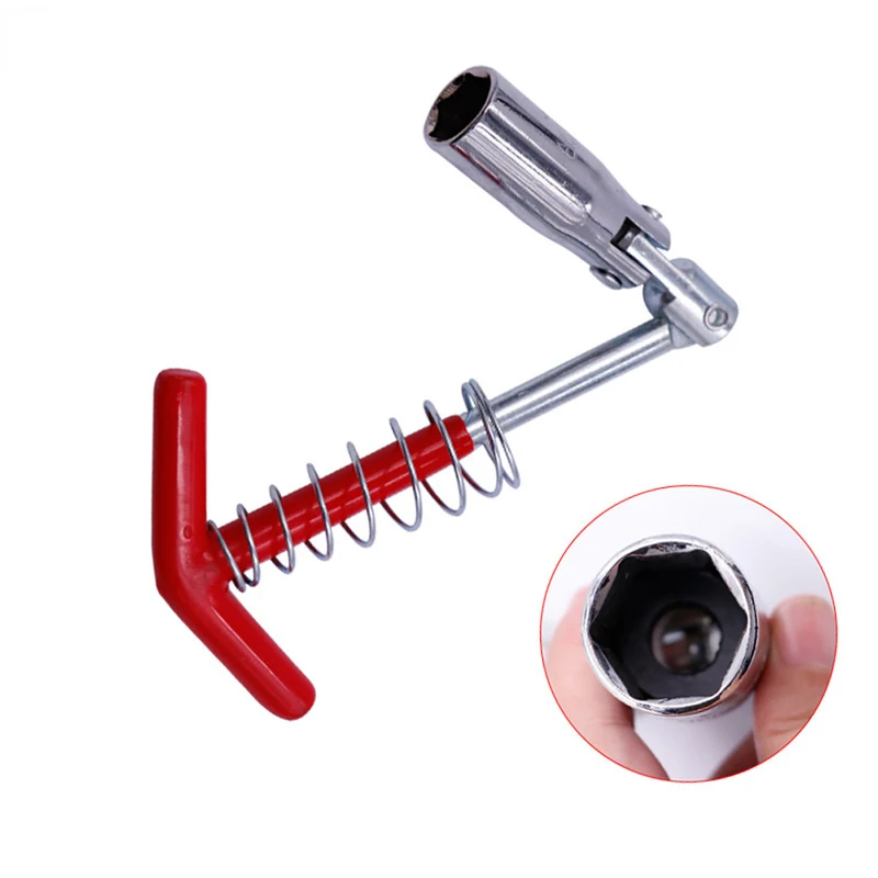 ユニバーサルスパークプラグツールレンチ,自動車修理用360度 - Spark Plug Socket Set のレビューと価格