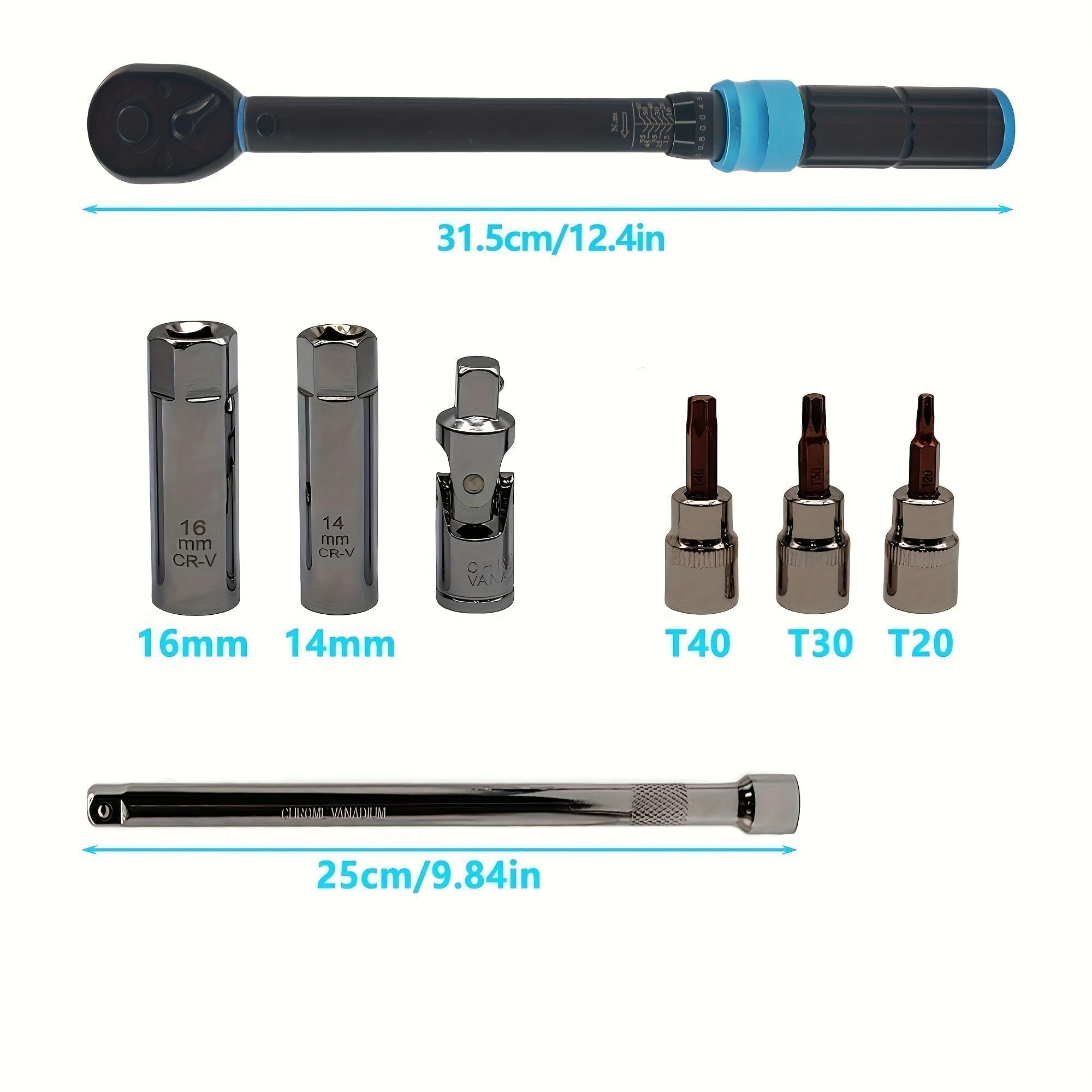 8ピース 3/8インチドライブ スパークプラグソケットセット - Spark Plug Socket Set のレビューと価格