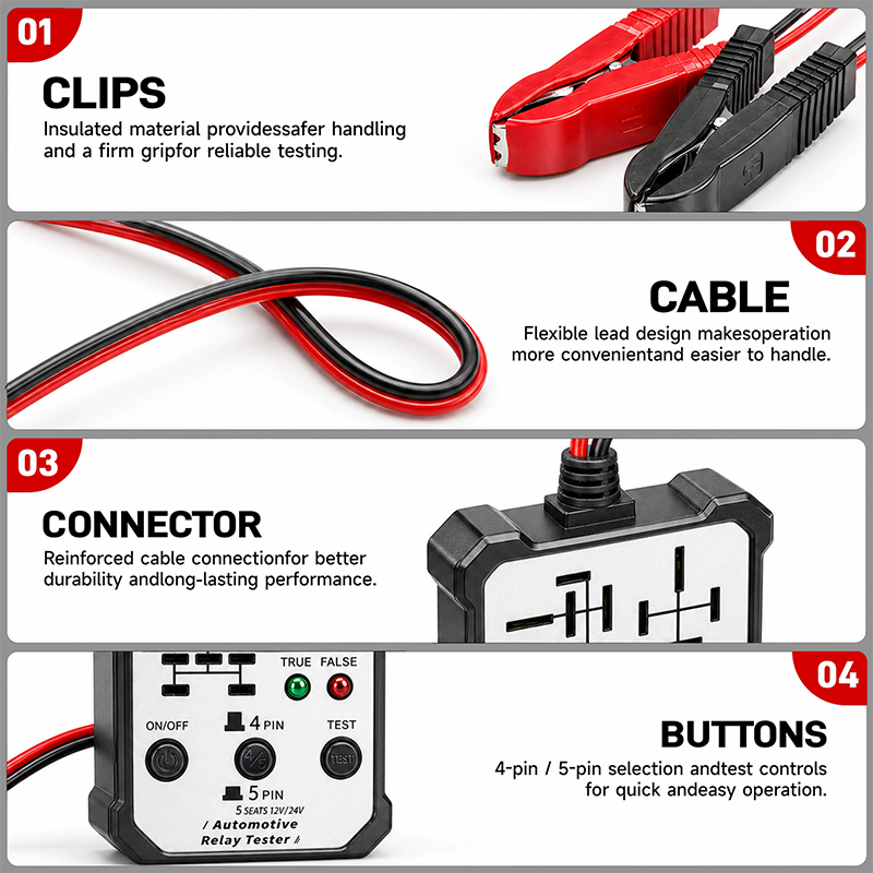 新登場のユニバーサル12V自動車用リレーテスター、LEDイン - Car Diagnostic Tool のレビューと価格
